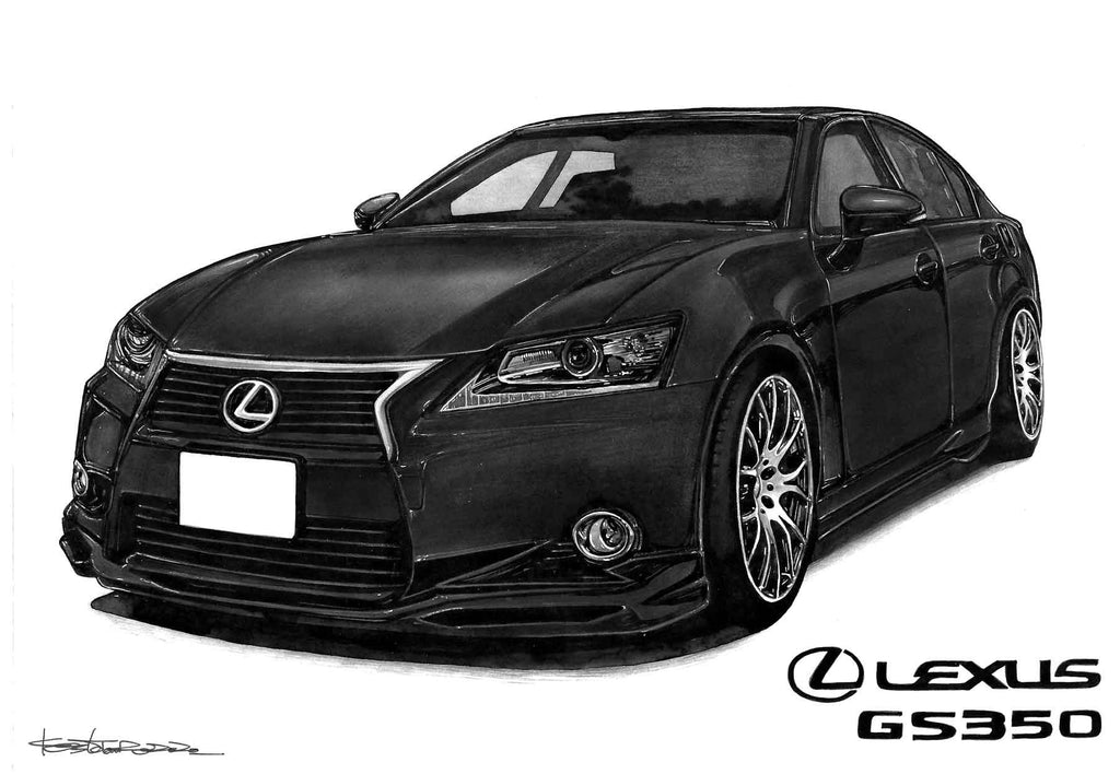 車好きに喜ばれる手描きリアル車イラスト｜愛車を描く特別なプレゼント