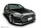 アウディS8のオーダー車絵イラスト