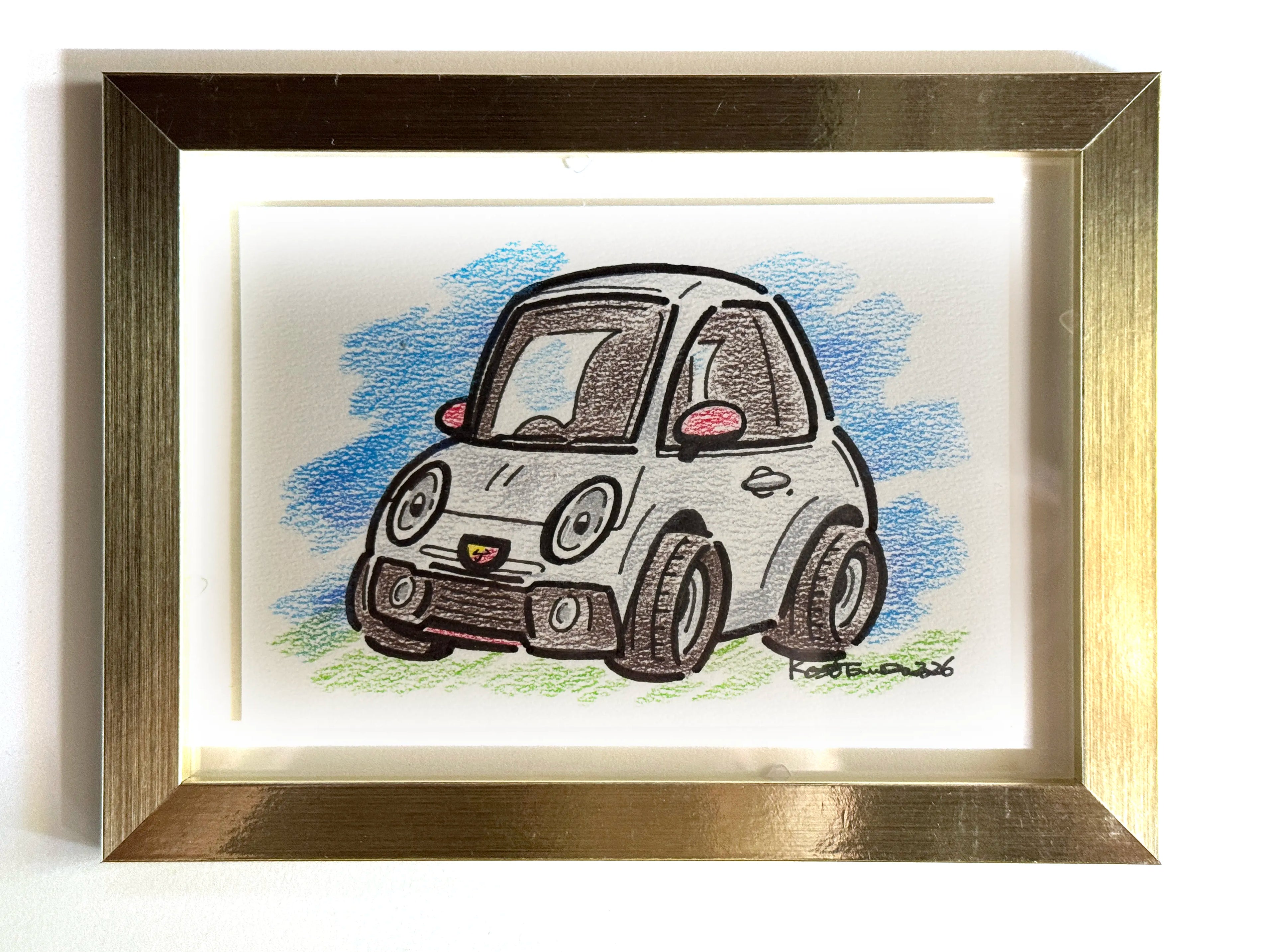 車絵イラストイベント出張