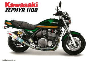 カワサキゼファー1100のオーダーバイク絵イラスト