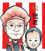 似顔絵イラスト制作