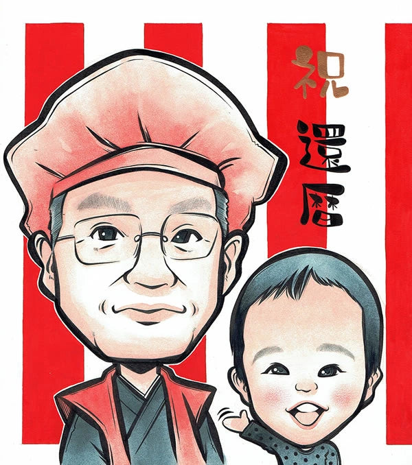 似顔絵イラスト制作