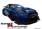 R35GT-Rのリアルな水彩画アート